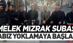 MELEK MIZRAK SUBAŞI ÇARŞININ NABZINI YOKLUYOR