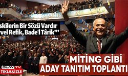 MİTİNG GİBİ ADAY TANITIM TOPLANTISI!