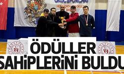 ÖDÜLLER SAHİPLERİNİ BULDU