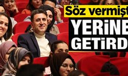 SÖZ VERMİŞTİ, YERİNE GETİRDİ