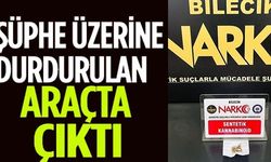 ŞÜPHE ÜZERİNE DURDURULAN ARAÇTA BAKIN NE ÇIKTI
