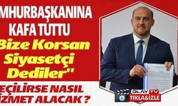 CUMHURBAŞKANINA KAFA TUTTU