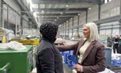 EMEKÇİNİN DOSTU MELEK BAŞKAN FABRİKALARI ZİYARET ETTİ!