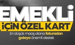 EMEKLİ İÇİN ÖZEL KART