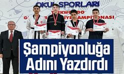 ŞAMPİYONLUĞA ADINI YAZDIRDI