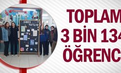 TOPLAM 3 BİN 134 ÖĞRENCİ