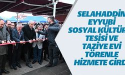 TÖRENLE HİZMETE GİRDİ