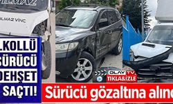 ALKOLLÜ SÜRÜCÜ DEHŞET SAÇTI!