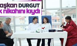 BAŞKAN DURGUT İLK NİKAHINI KIYDI