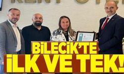 BİLECİK'TE İLK VE TEK!