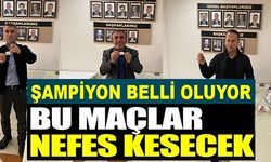 BU MAÇLAR NEFES KESECEK