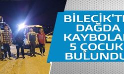 DAĞDA KAYBOLAN 5 ÇOCUK BULUNDU