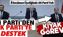 İYİ PARTİ'DEN AK PARTİ'YE DESTEK