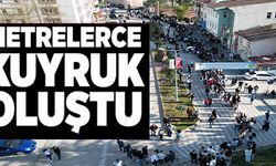 METRELERCE KUYRUK OLUŞTU