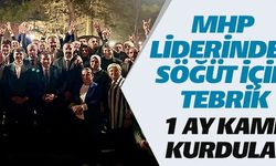 MHP LİDERİNDEN SÖĞÜT İÇİN TEBRİK