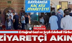 ŞEYH EDEBALİ TÜRBESİ'NE ZİYARETÇİ AKINI
