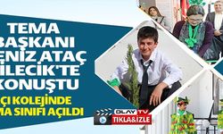 TEMA BAŞKANI DENİZ ATAÇ BİLECİK'TE KONUŞTU