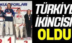 TÜRKİYE İKİNCİSİ OLDU