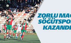 ZORLU MAÇI SÖĞÜTSPOR KAZANDI