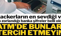 ATM'DE BUNLARI TERCİH ETMEYİN