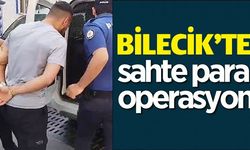 BİLECİK'TE SAHTE PARA OPERASYONU!