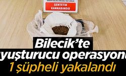 BİLECİK'TE UYUŞTURUCU OPERASYONU