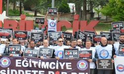 EĞİTİMCİYE ŞİDDETE DUR DEMEK İÇİN SESLENDİLER