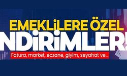 EMEKLİLERE ÖZL İNDİRİMLER!