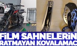 FİLM SAHNELERİNİ ARATMAYAN KOVALAMACA!