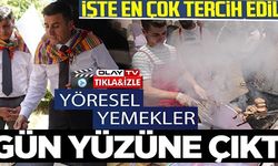 İŞTE EN ÇOK TERCİH EDİLEN YÖRESEL YEMEKLER GÜN YÜZÜNE ÇIKTI