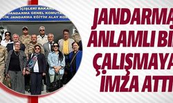 JANDARMA ANLAMLI BİR ÇALIŞMAYA İMZA ATTI