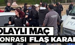 OLAYLI MAÇ SONRASI FLAŞ KARAR