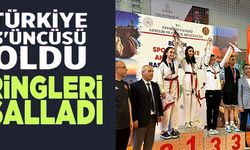 TÜRKİYE 3'ÜNCÜSÜ OLDU