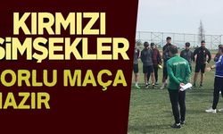 ZORLU MAÇA HAZIRLANDILAR