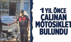 1 YIL ÖNCE ÇALINAN MOTOSİKLET BULUNDU!