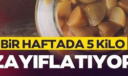 BİR HAFTADA 5 KİLO ZAYIFLATIYOR