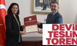 DEVİR TESLİM TÖRENİ