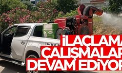 İLAÇLAMA ÇALIŞMALARI DEVAM EDİYOR