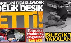 KARDEŞİNİ BIÇAKLAYARAK DELİK DEŞİK ETTİ!