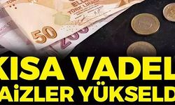 KISA VADELİ FAİZLER YÜKSELDİ!