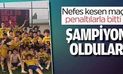 NEFES KESEN MAÇ PENALTILARLA BİTTİ