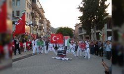 OSMANELİ FİLİSTİN İÇİN TEK  YÜREK OLDU
