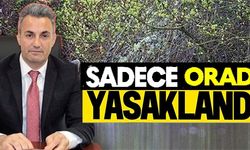 SADECE ORADA YASAKLANDI!