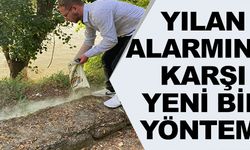 YILAN ALARMINA KARŞI YENİ BİR YÖNTEM