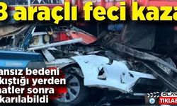 8 ARAÇLI FECİ KAZADA CAN VERDİ