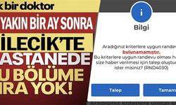 BİLECİK'TE HASTANEDE BU BÖLÜME SIRA YOK