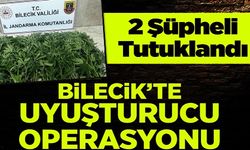 BİLECİK'TE UYUŞTURUCU OPERASYONU!