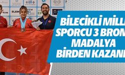 BİLECİKLİ MİLLİ SPORCU GÖĞSÜMÜZÜ KABARTTI