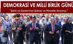 DEMOKRASİ VE MİLLİ BİRLİK GÜNÜ