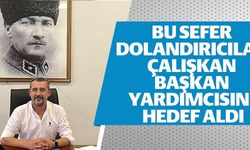 DOLANDIRICILAR BAŞKAN YARDIMCISINI HEDEF ALDI